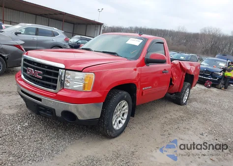 2011 GMC Sierra 1500 Sle z USA, uszkodzony, nr VIN 1GTN2VE02BZ295249